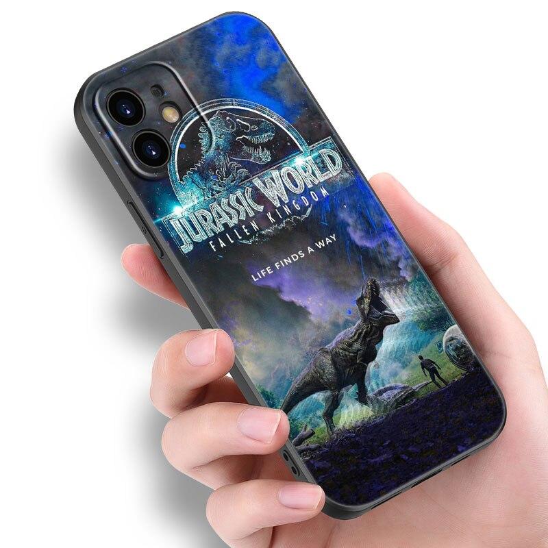 Чехол для телефона «Мир Парка Юрского периода» для Apple iPhone 14 13 12 Mini 11 Pro Max 7 8 XR X XS 7 8 Plus SE 2020 2022, черный чехол