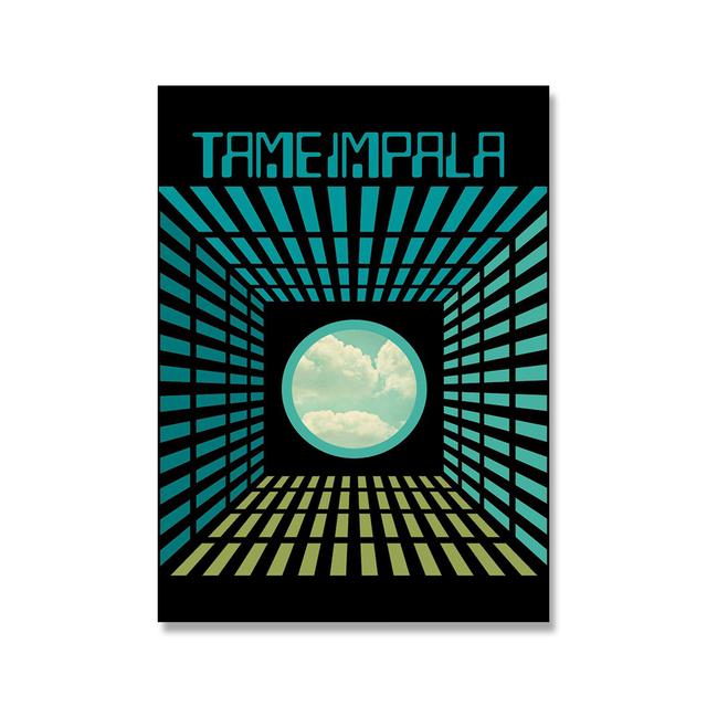 Мода Tame Impala Band Wall Art Печать Плакатов Абстрактная Музыка Рок Человек Обложка Холст Картина Картина Гостиная Спальня Домашний Декор