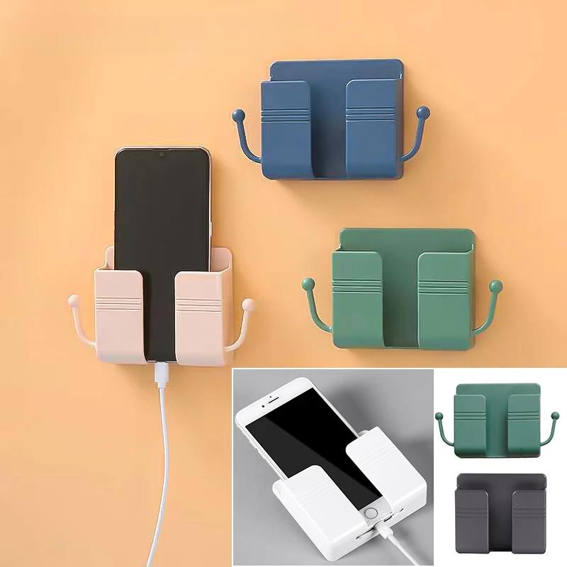 Настенный органайзер, ящик для хранения, пульты дистанционного управления, ключ, вилка для мобильного телефона, многофункциональные полки для дома без поддержки сверления