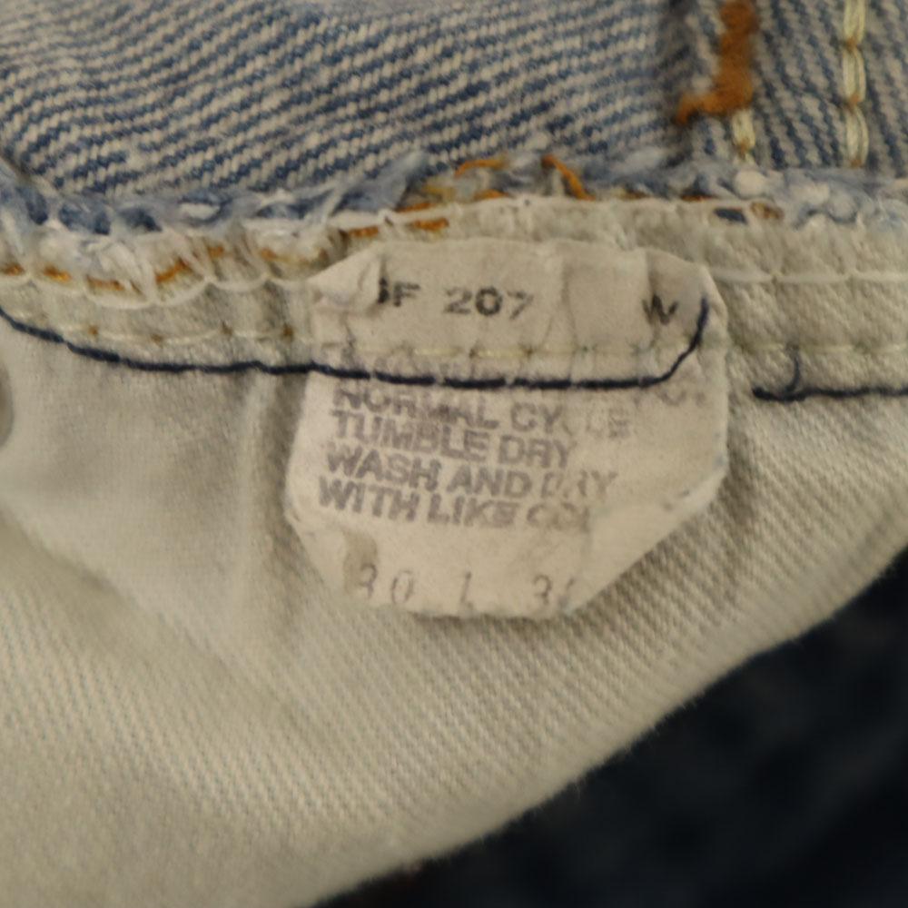 Levi's Джинсы 501 Винтажные зауженные 80-е W30 Синяя стирка Женские Б/у
