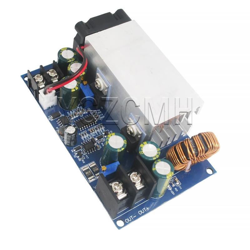 DC25A 600W Buck Constant Current Power Module DC12-75V DC Buck Converter Adjustable Regulator LED Driver