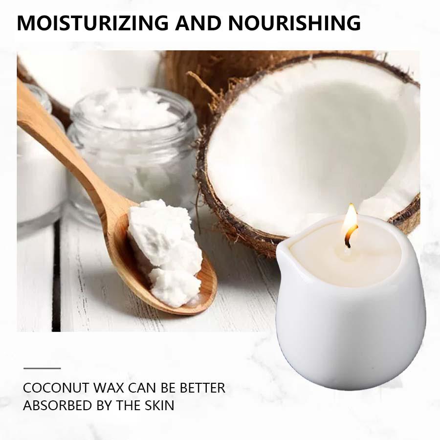 Свеча с натуральным массажным маслом и фруктовым ароматом. Низкий огонь. 1,69 унции, кокосовый воск. гидратообразование. Для дома и Дня святого Валентина. Естественная роскошь. успокаивающий