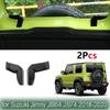 2Pcs Rear Windshield Heating Wire Protection Cover Black ABS For Suzuki Jimny Sierra JB64 JB74 2018- Demister Cover