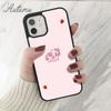 Cute Animal Strawberry Cow Phone Case for iPhone 11 12 13 14 Pro Max Mini XR XS SE 2020 6S 7 8 Plus Samsung Galaxy S21 S22 Shell