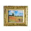 1/12 Dollhouse Decoration - Mini Golden Picture Frame / Photo with 76 X 65mm