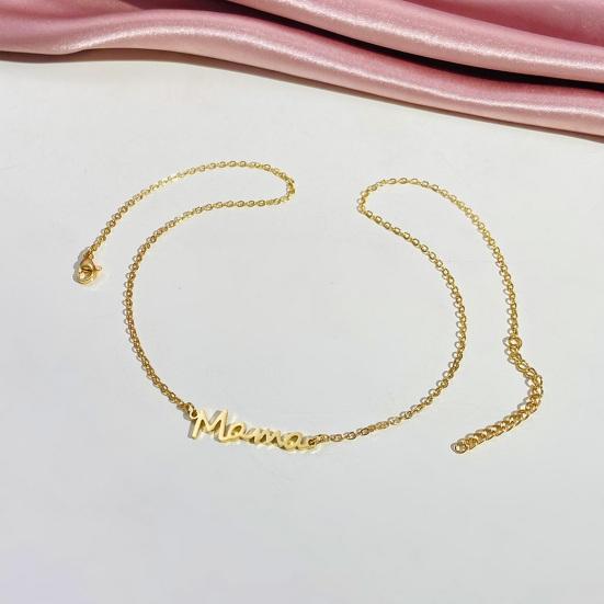 Ожерелье «Мама» с подвеской «Маленькая мама» Подарок на День матери для молодой мамы, женщины, жены, годовщины свадьбы