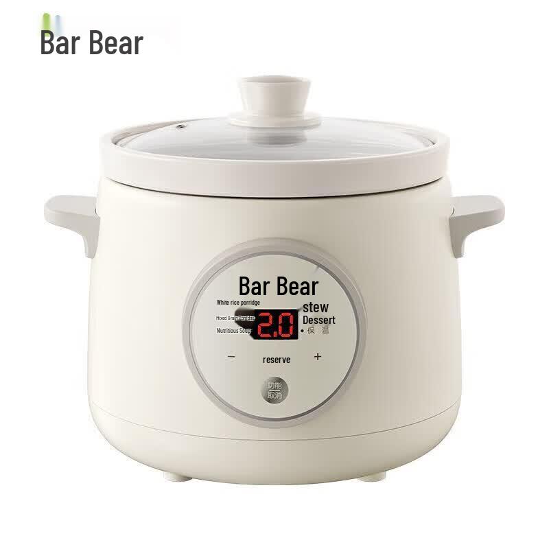 BEAR Многофункциональная электрическая кастрюля-тушилка 1,5 л, вилка CN (адаптер в комплекте)