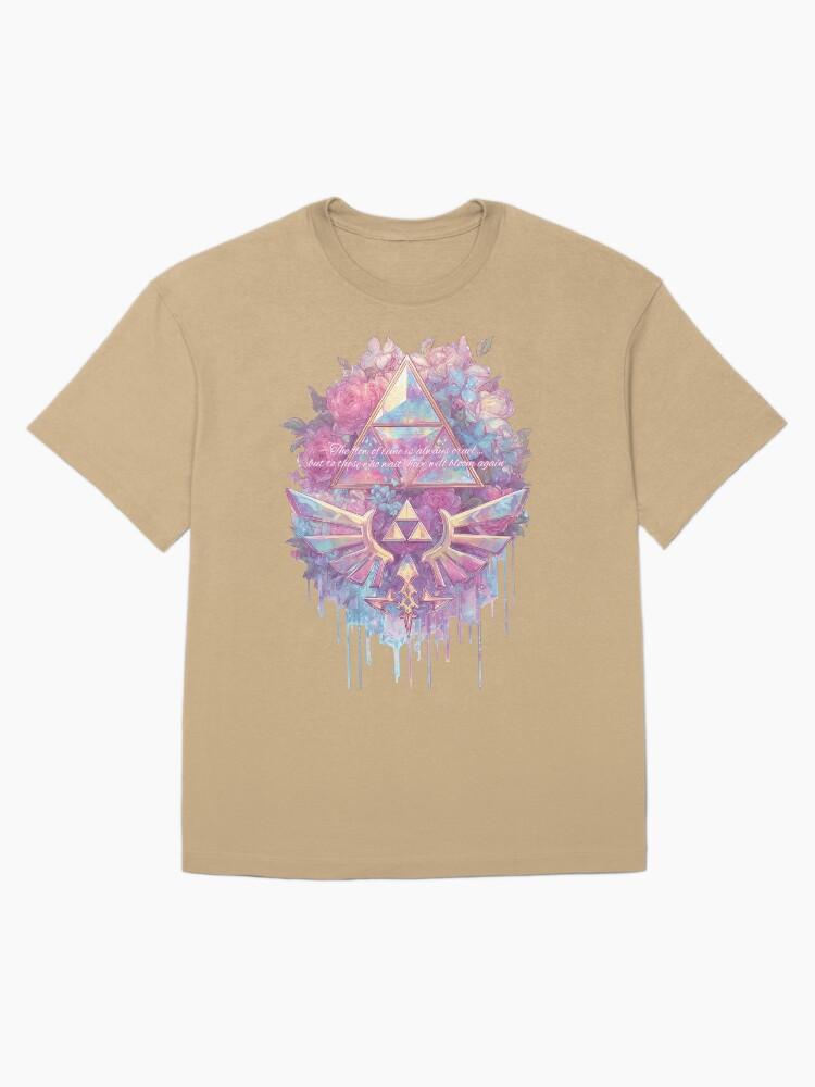 The Legend of Zelda Blooming Triforce Oversized Unisex T-shirt