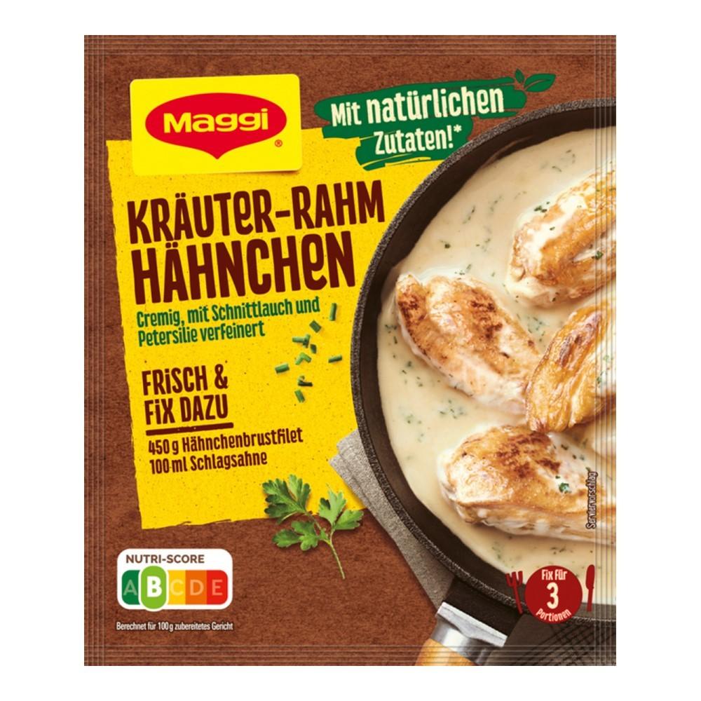 German Maggi Cooking Sauce Fix - Herb-Cream Chicken 35G (3 Portions)