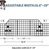 Dog Car Barrier Pet Supplies Easy To Install Vehicle Gate Travel Accessories Trunk Mesh Net Screen Barrier Pet Divider Gate