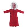 Winter Long Coat for Barbie Doll Hoodies 1/6 12 Inch Dolls Clothes Girl Toy