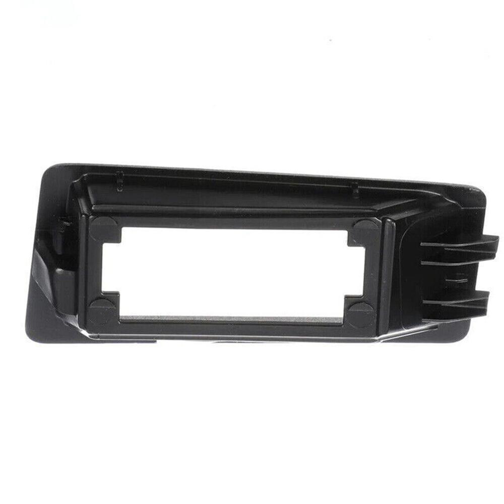 Пара левый + правый черный ободок фонаря заднего номерного знака для Ford Bronco Sport 2021-2023