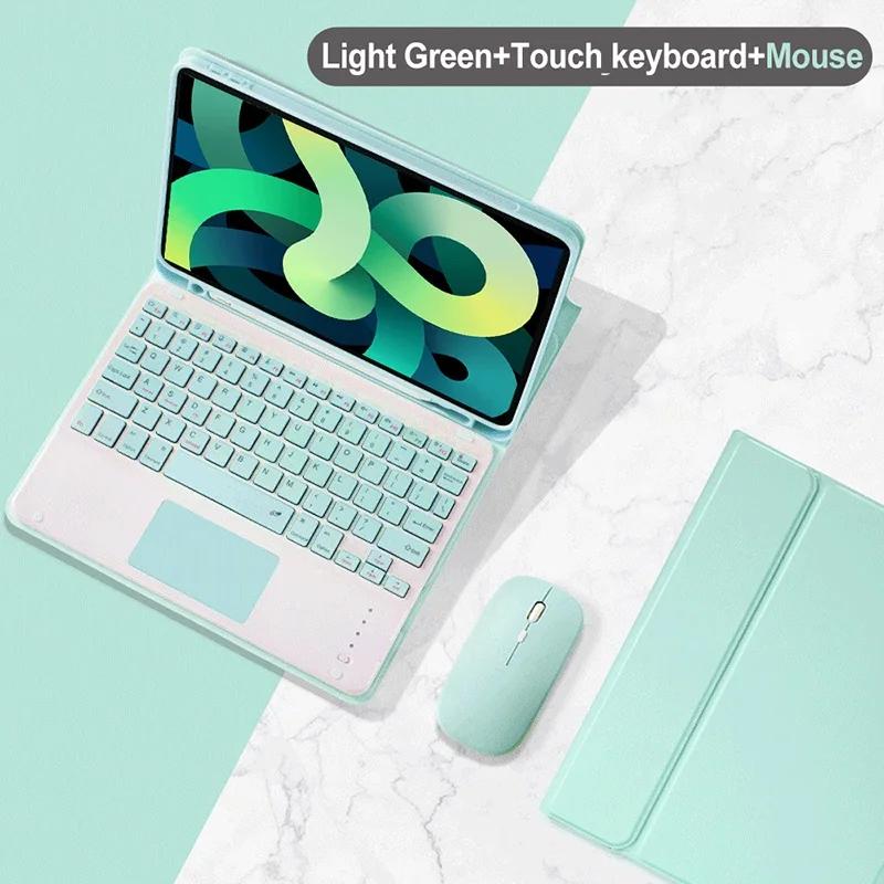 For IPad 10th Generation 10.9 Inch Keyboard Case for IPad Pro Air 4 5 IPad Air 2 5 6th Air 3 Pro IPad 9/8/7th Covers Funda