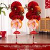 Decorative Wedding Fan Flower Column Set for Wedding and Engagement Room Arrangements