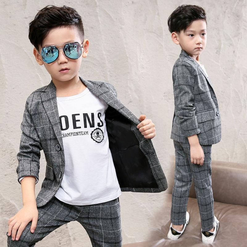 Boy Suit Old Boy Suit Suit Spring and Autumn Casual Small Suit Boy Clothes Korean Fashion Kids Clothing