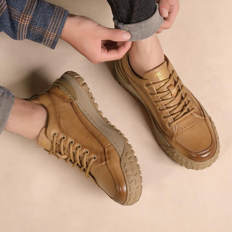 Модные новые роскошные брендовые мужские кроссовки из натуральной кожи и ткани на шнуровке, повседневные туфли-оксфорды, модная удобная повседневная обувь бренда