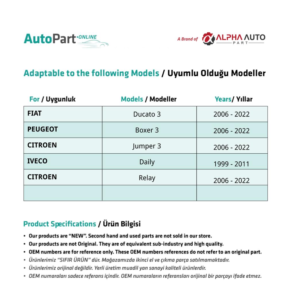 Antenna Bar for Fiat Fiorino,Citroen Nemo,Peugeot Bipper
