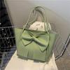 Big Bow Bag Women's Bag 2025 Summer New Large-capacity Tote Bag Korean Version Foreign Style Shoulder Handbag Women