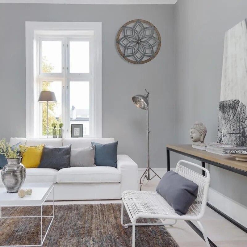 Simple Vintage Round Wooden Pendant Diamond Wall Hanging Pattern Wall Decoration Home Room Acrylic Soft Decoration Home Decor