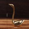 Brass Ring Holder Ornament Desk Ornament Handheld Decorative Piece Desk Accessory