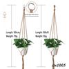 Hemp Rope Hand-Woven Hanging Flower Basket Net