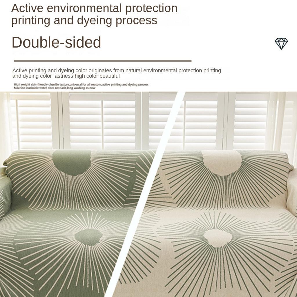 Чехол для дивана, одеяло, полотенце, двухсторонний чехол для дивана из синели, чехол для дивана в гостиной, чехол с защитой от царапин от кошек, все сезоны