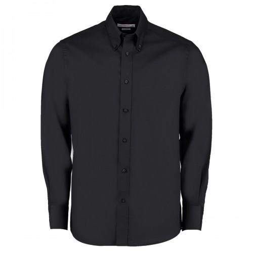Kustom Kit Mens Oxford Tailored Long-Sleeved Shirt