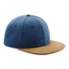 Beechfield Unisex Faux Suede Peak Snapback Cap