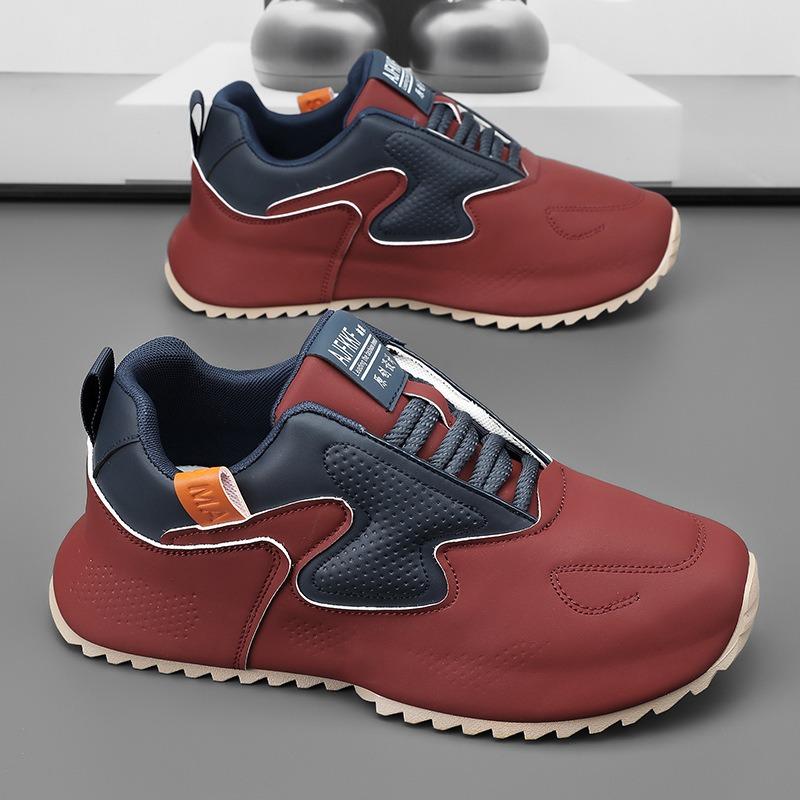 Модные мужские кроссовки на платформе, брендовая обувь для мужчин, дизайнерская мужская обувь, роскошные модные мужские кроссовки, нескользящая обувь для активного отдыха