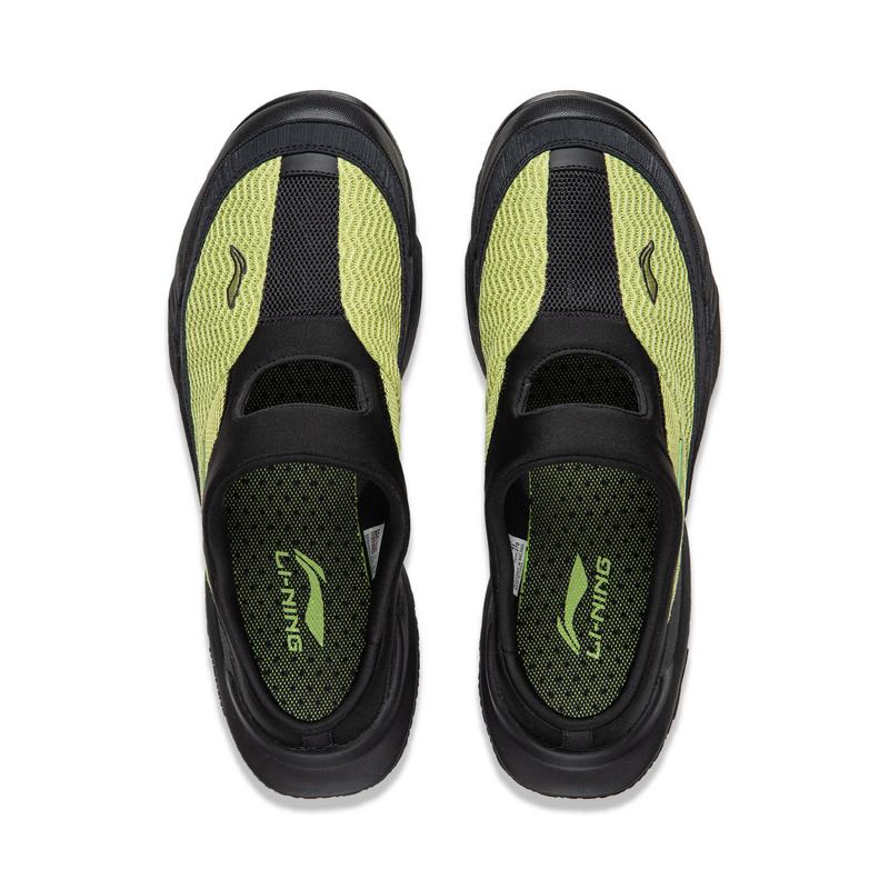 Li Ning Outdoor CF Треккинг, Походные шлепанцы Низкие Походные шлепанцы Унисекс Моховой зеленый/Ночной черный AHCV005-15