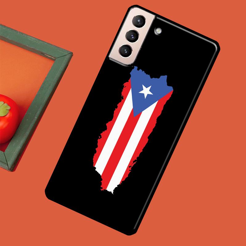 Чехол с флагом Пуэрто-Рико для Samsung Galaxy S23 S22 Plus S8 S9 S10 Note 10 Note 20 Ultra S20 FE S21 Ultra Coque
