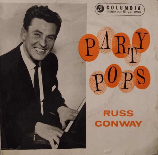 7-дюймовая пластинка RUSS CONWAY Party Pops SEG7847 Columbia 1958 Великобритания Мировая музыка Б/у