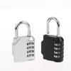 Rugged 4 Digit Combination Padlock for Outdoor Use Durable and Resettable
