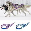 Dog Outside Snow Sled Harness With Adjustable Nylon For Husky And Labrador Training
