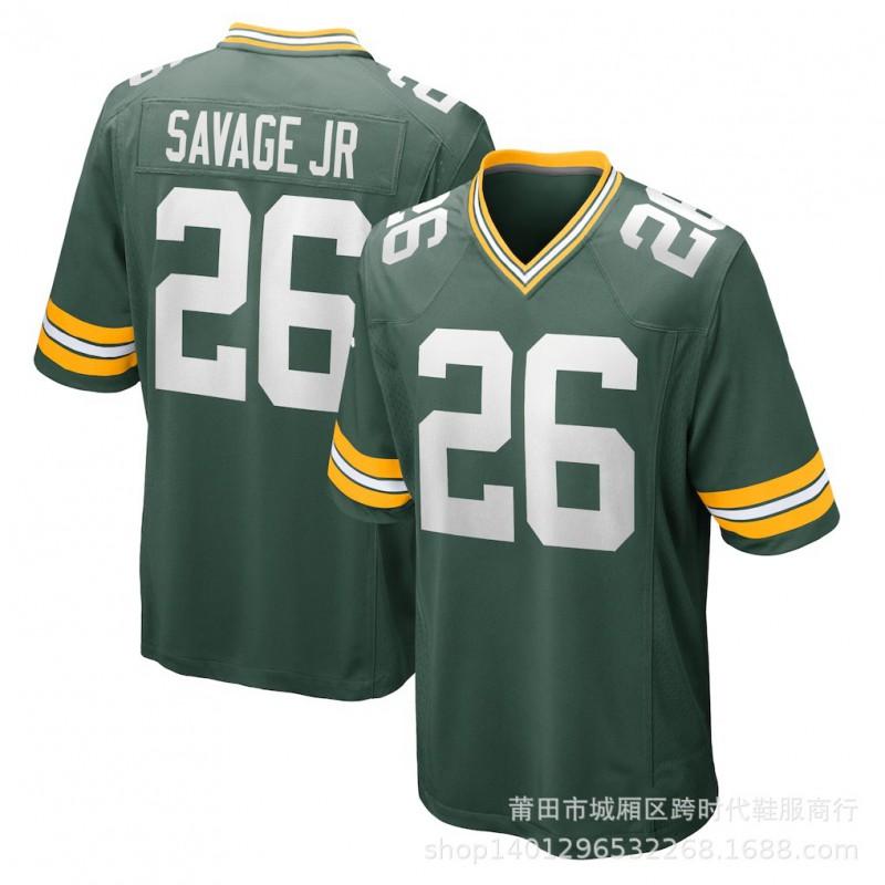 NFL Green Bay Packers Football Jersey 12 Rodgers 23 10 Love 33 1 8 Team Sports Fan Gear