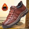 Foreign Trade Large Size Outdoor Hiking Shoes 2025 New Men's Shoes Winter Thickened Warm Cotton Shoes Sports Shoes Casual Men's Shoes