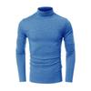 Autumn and Winter High-neck Men's Bottom Shirt Long-sleeved T-shirt Solid Color