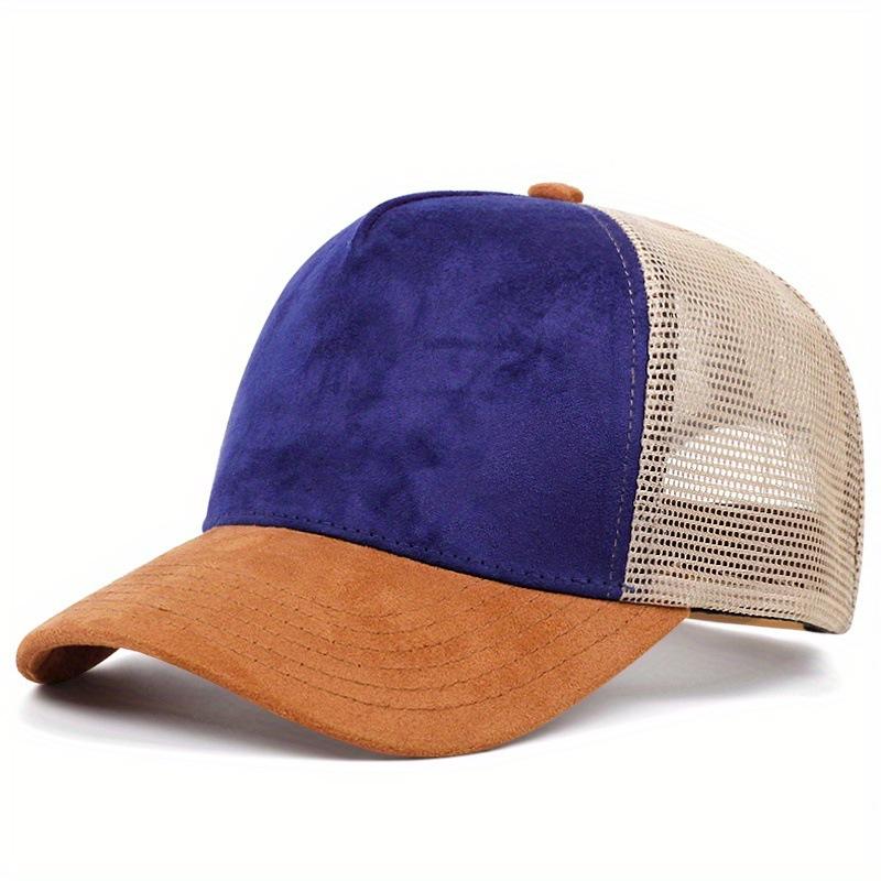 Trucker Adjustable Ports Outdoor Men For Cap Baseball Mesh Neutral Gender Women Caps Fashion Curved Dad Casual Breathable Sunhat Trendy