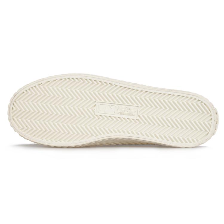 New MLB Playball Mule Anti Slip Wear Resistant Low Top Canvas Shoes Unisex Blue 32SHS1111-07S