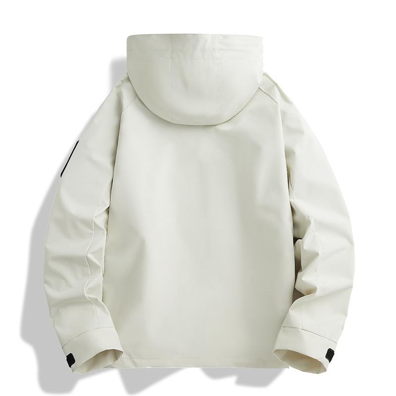 Минималистичная парная куртка-штормовка с тремя степенями защиты, весенне-осенняя, для активного отдыха, мужская и женская, ветрозащитная и водонепроницаемая, износостойкая, 25