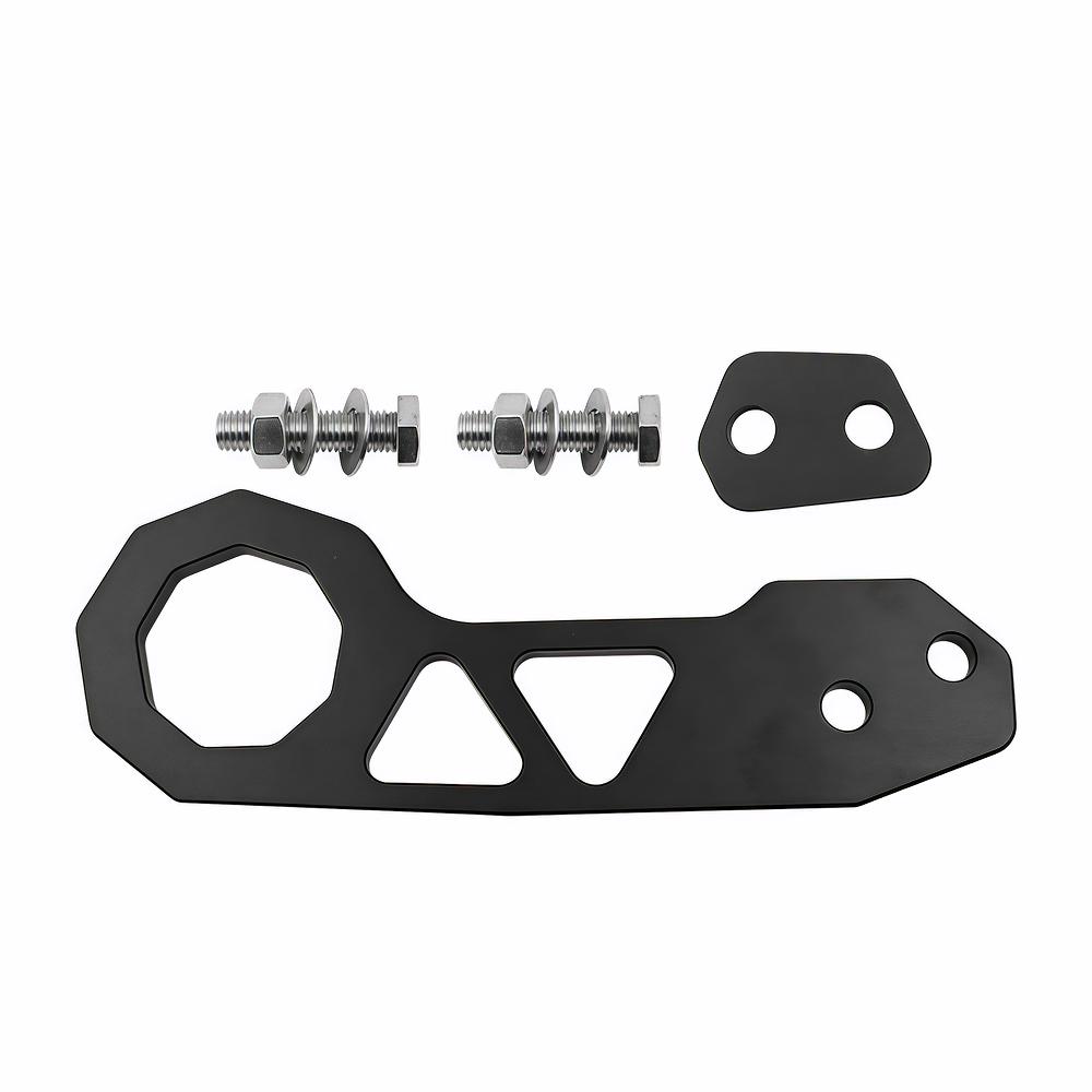 Universal Aluminum Front Rear Tow Hook JDM Style for Car SUV Truck Racing Trailer Towing Recovery Hook Bumper Mount
