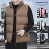 Men's Cotton Stand-Up Collar Vest - Trendy Autumn/Winter Casual Fashion