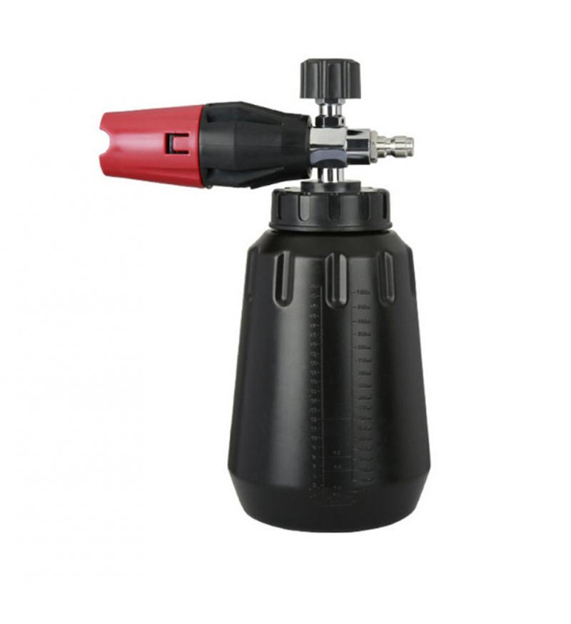 1л автомобильный пеногенератор 1/4 быстроразъемный веерообразный пистолет для мойки автомобиля под высоким давлением лейка инструмент для чистки автомобиля