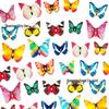 Съедобный декор-бабочка из рисовой бумаги для тортов и десертов