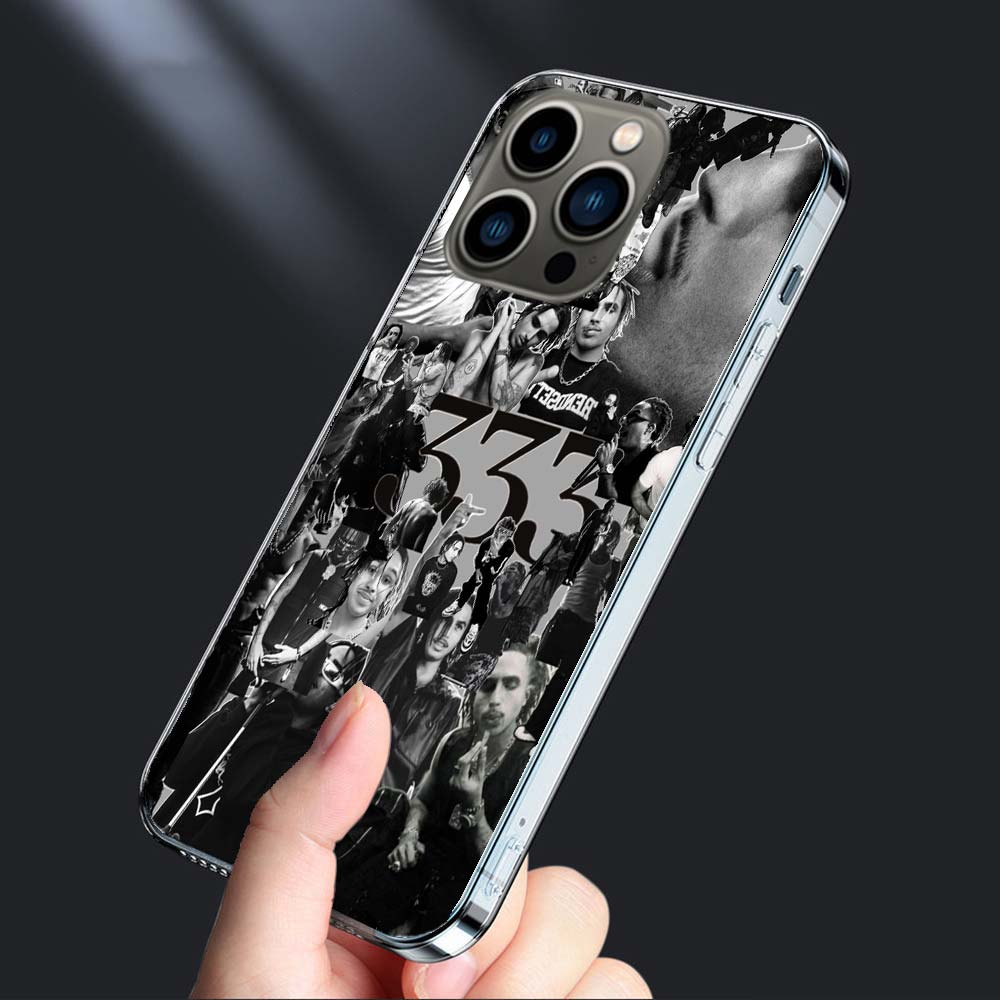 Rapper Matue 333 Album Phone Case For Iphone 16E 15 Pro 14 Plus 17E 16 17 Pro Max Air 11 12 13 Mini Shockproof Capa Cute Cove