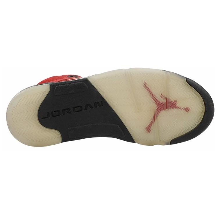 Jordan 5 Ретро DMP Raging Bull Красная Замша 136027-601