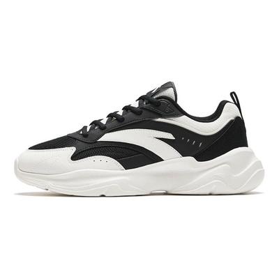 Chao Bai Gz Mesh Low-Top Lifestyle Casual Shoes Men sneakers Black White 112348812-6