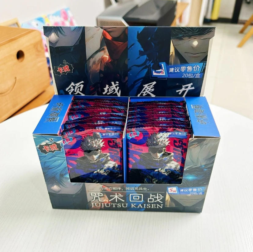 Jujutsu Kaisen Card Warlock Cards Gojo Satoru Fushiguro Megumi Itadori Yuji Cards Anime Peripheral Collection Cards Toy Gift