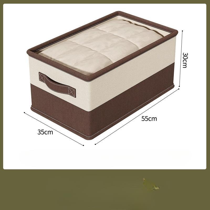 Ящик для хранения в спальне Отделение для хранения одежды Организация , Тканевый ящик для хранения Организационный ящик Настольный
