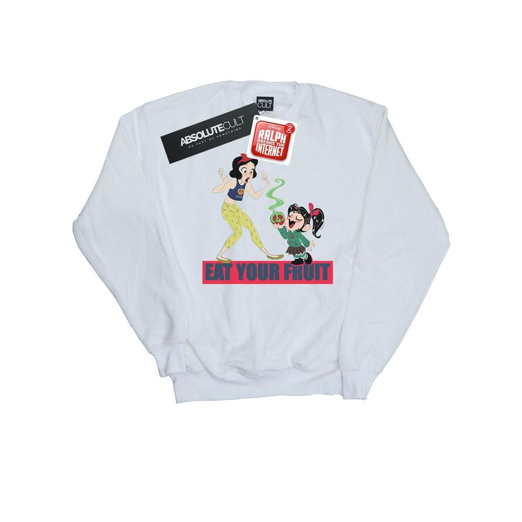 Disney Mens Wreck It Ralph Eat Your Fruit Sweatshirt